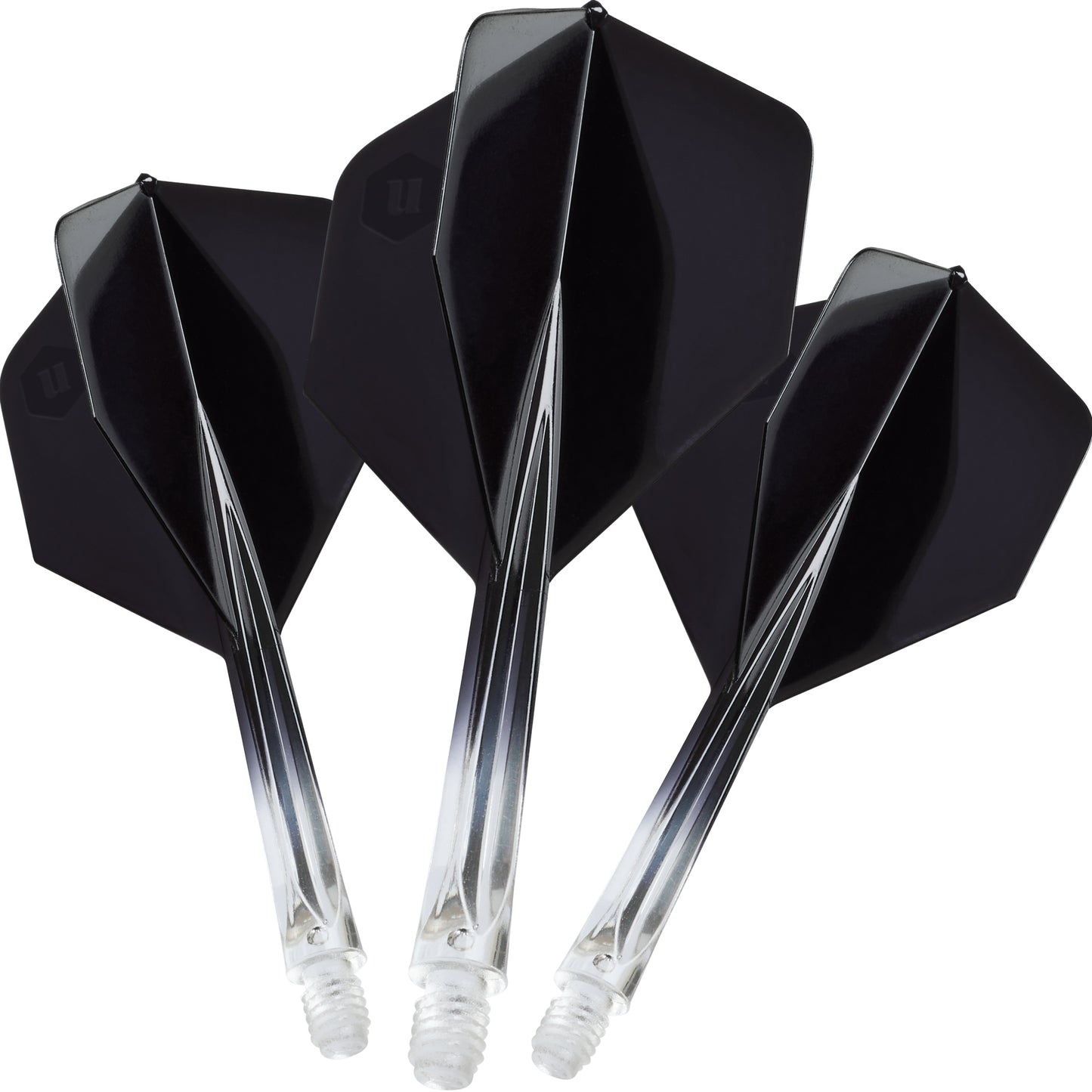 Unicorn Forge Plus Two-Tone Clear & Black Flight System