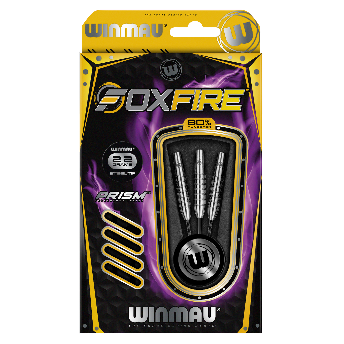 Winmau Foxfire Steel Tip Dart Set image 1
