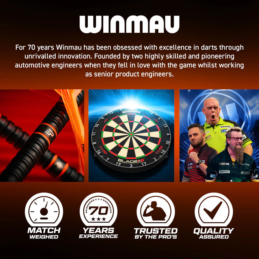 Winmau Emma Paton 90% Tungsten Steel Tip Dart Set