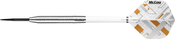 McCoy Sabergrip Silver 90% Tungsten Steel Tip Dart Set image 1