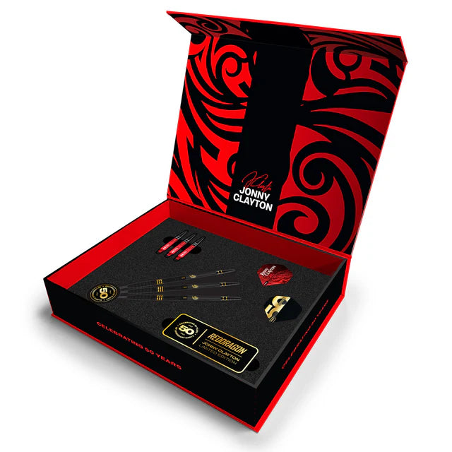 Red Dragon Jonny Clayton 50 Year Limited Edition Player Box Set