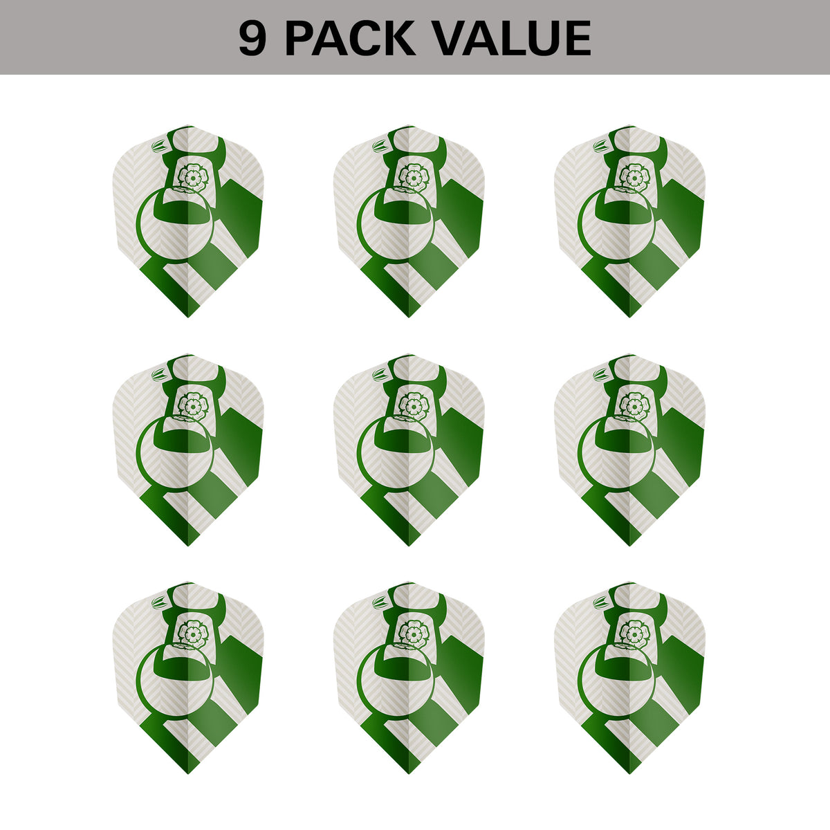 Target Charlie Manby Pro.Ultra No6 Dart Flights (x3 Sets)