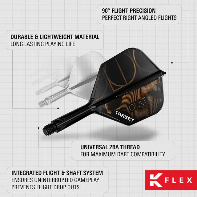 Target K-Flex Cult No6 Dart Flight