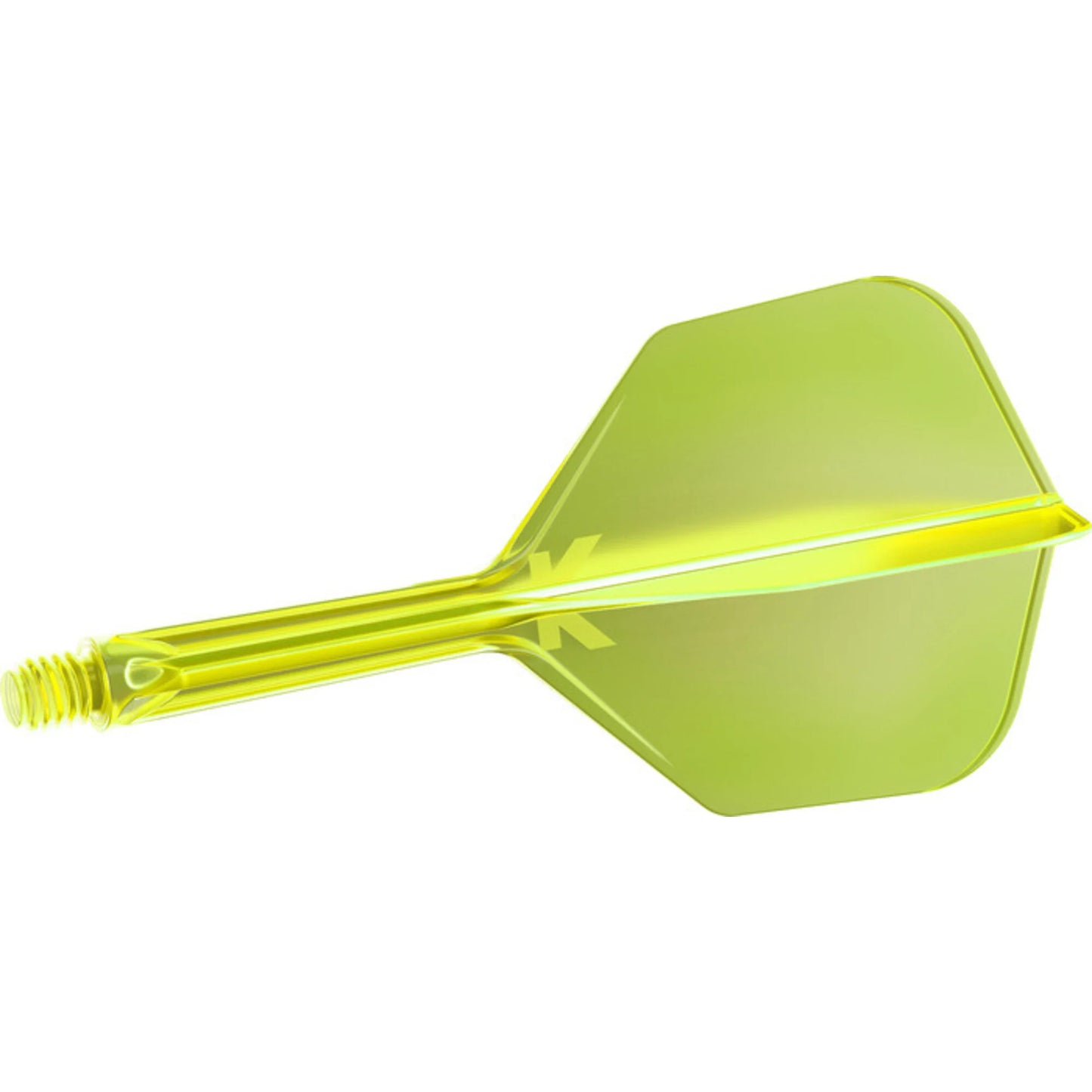 Target K-Flex Neon Yellow No6 Dart Flights image 1