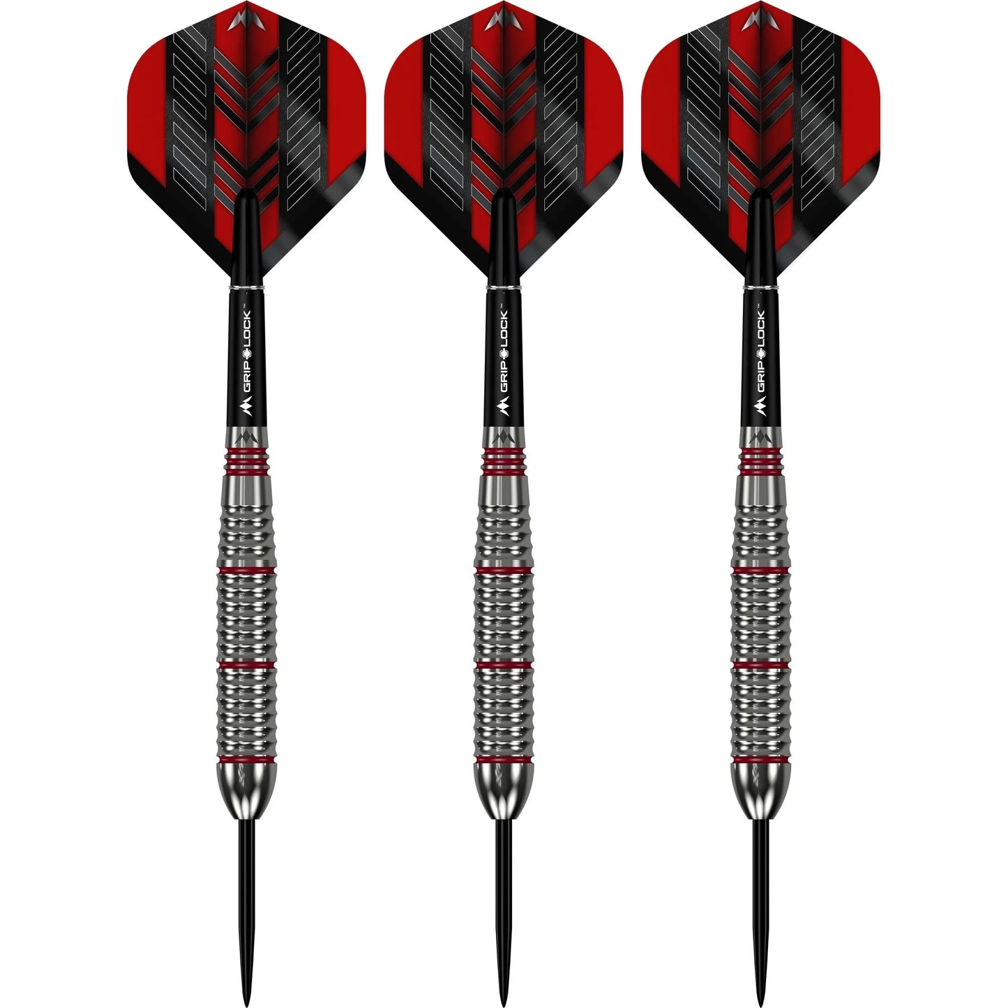 Mission Rogue Silver & Red Brass Dart Set image 4