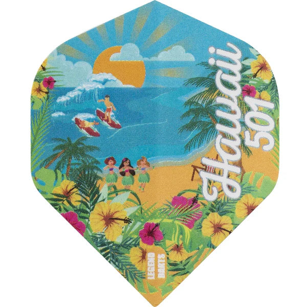 Legend Wayne Mardle Hawaii 501 No2 Dart Flights