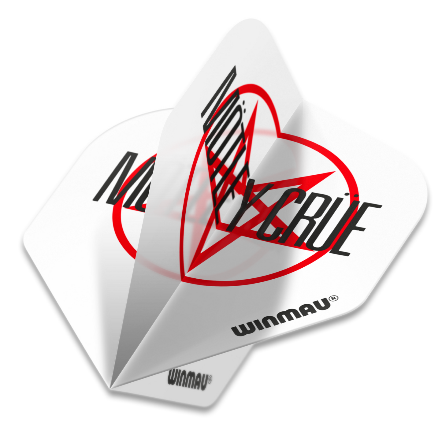 Winmau Rock Legends Motley Crue Logo Dart Flights