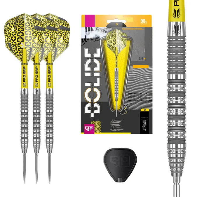 Target Bolide 01 90% Tungsten Swiss Point Steel Tip Dart Set