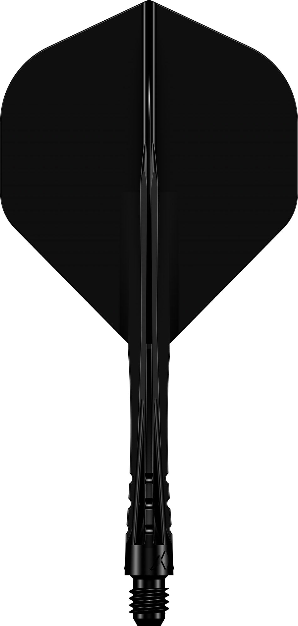 Mission Force 90 Vortex Black No2 Moulded Flight & Shaft