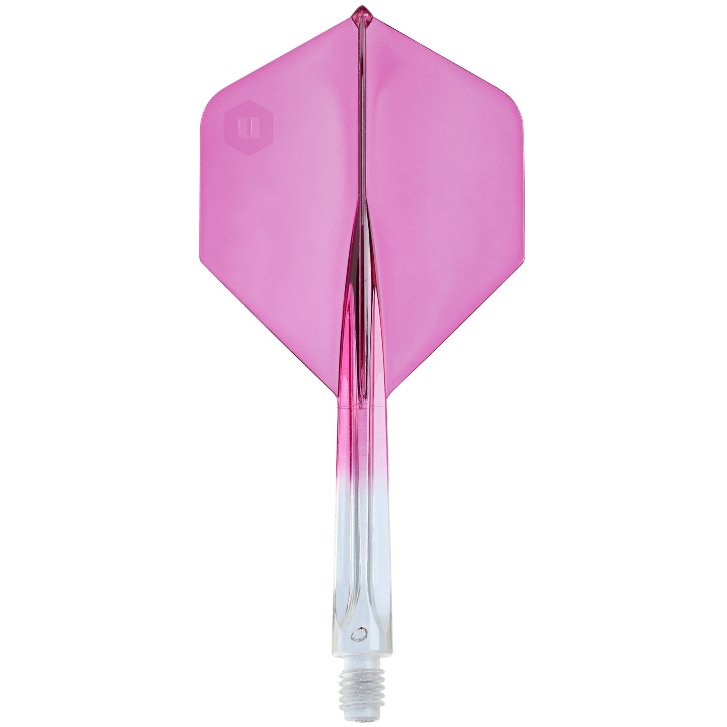 Unicorn Forge Plus Two-Tone Clear & Pink Flight System