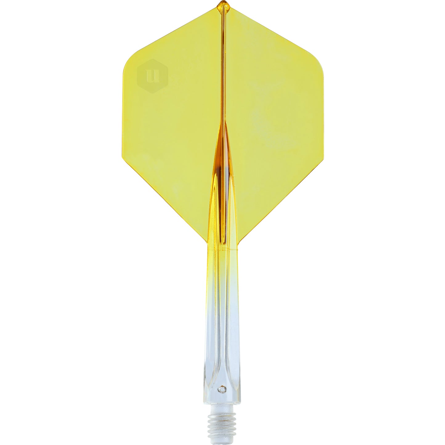 Unicorn Forge Plus Two-Tone Clear & Yellow Flight System