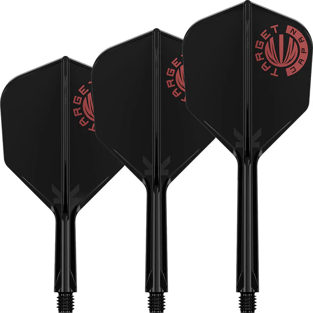 Target Japan K-Flex Black Logo No6 Dart Flights