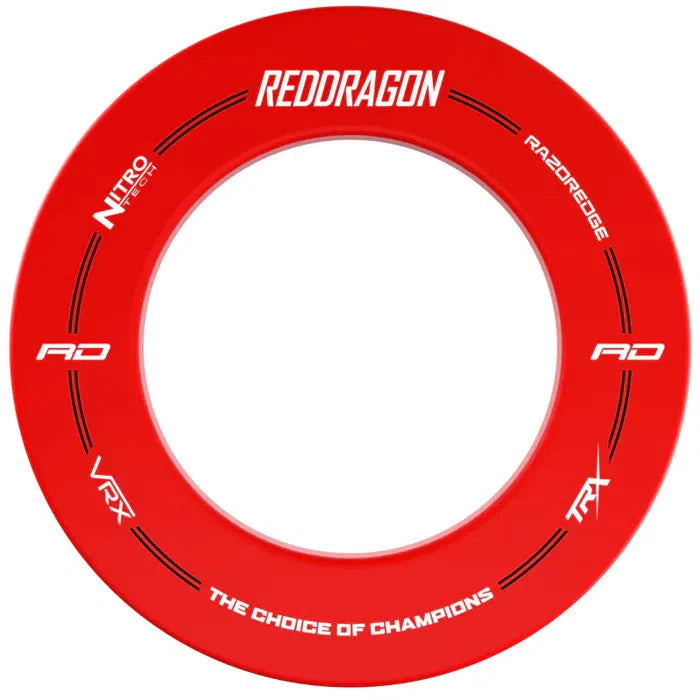 Red Dragon Branded Red Dartboard Surround