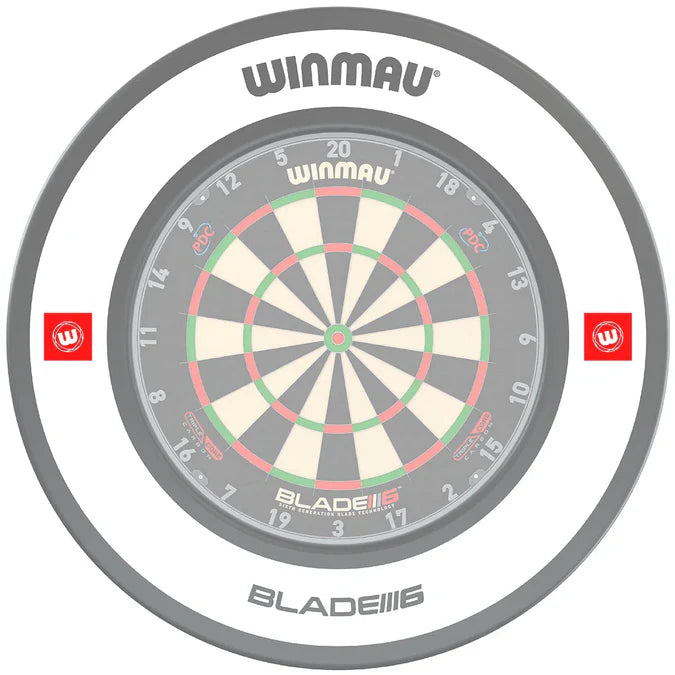 Winmau Pro-Line 1.0 White Dartboard Surround
