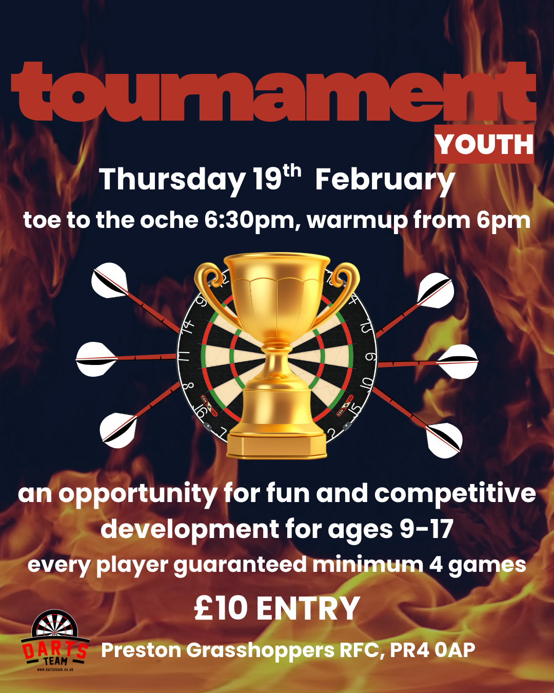 Youth Competition - Thurs 19th Feb 2026 (6.30pm)