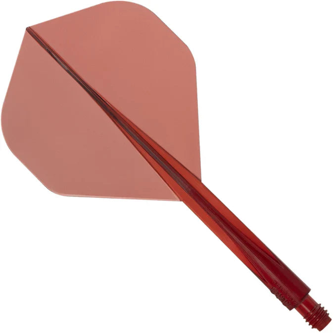 Condor AXE Clear Red Standard Dart Flights