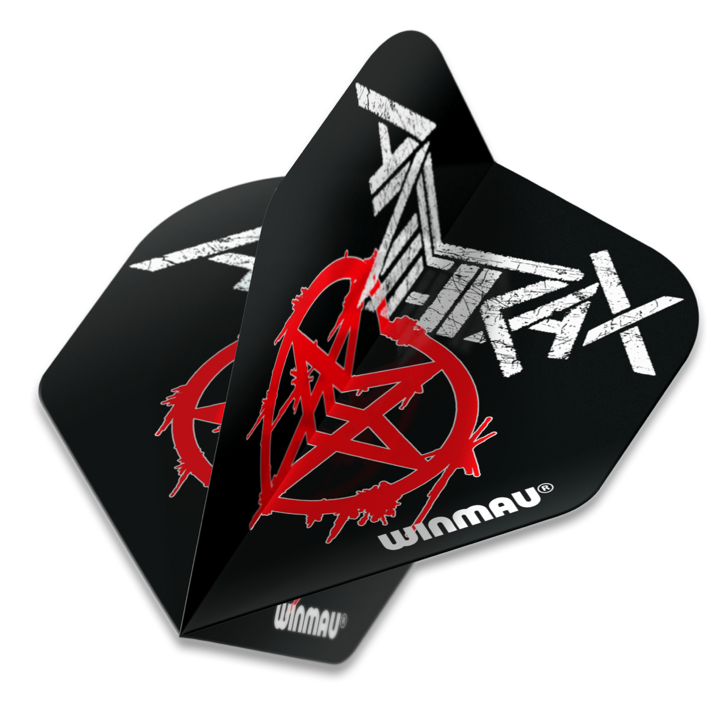Winmau Rock Legends Anthrax Logo Dart Flights
