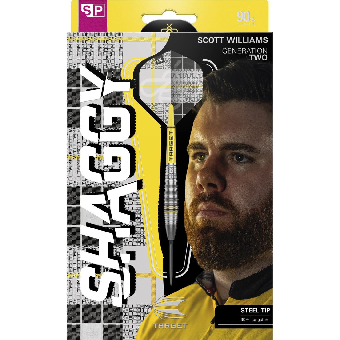 Target Scott Williams G2 90% Tungsten Swiss Point Steel Tip Dart Set image 3