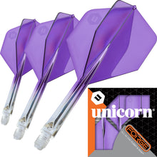 Unicorn Forge Plus Two-Tone Clear & Purple Flight System