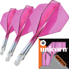 Unicorn Forge Plus Two-Tone Clear & Pink Flight System
