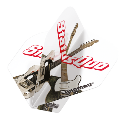 Winmau Rock Legends Status Quo Guitar Dart Flights