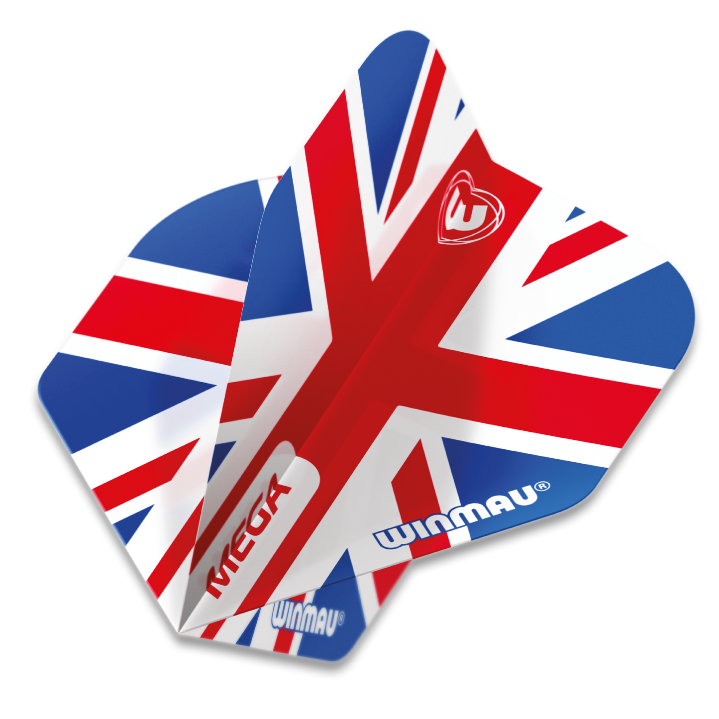 Winmau Mega Standard Union Jack Dart Flight