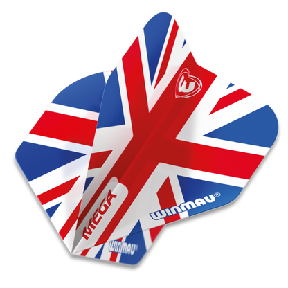 Winmau Mega Standard Union Jack Dart Flight