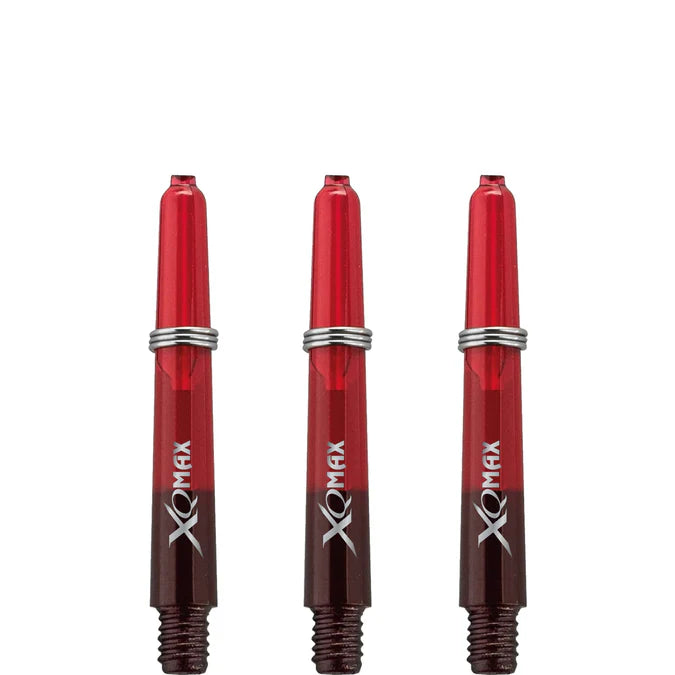 XQMax Gradient Polycarbonate Black & Red Dart Shaft Stem image 3