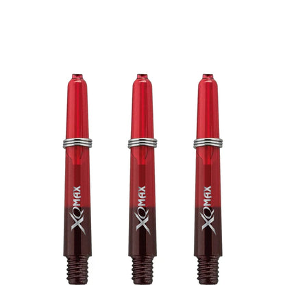 XQMax Gradient Polycarbonate Black & Red Dart Shaft Stem image 3