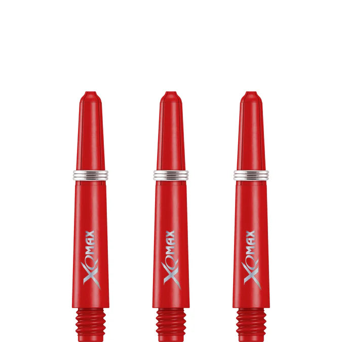 XQMax Polycarbonate Solid Red Dart Shaft Stem image 3