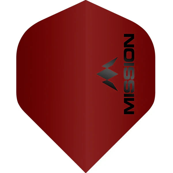 Mission Logo 100 Micron No2 Matt Dart Flights