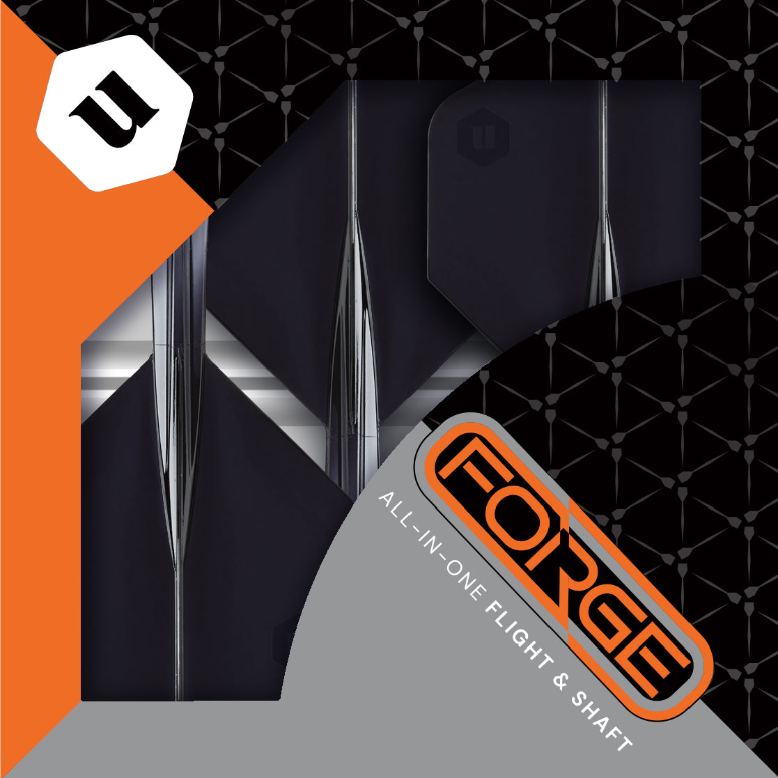 Unicorn Forge Plus Two-Tone Clear & Black Flight System