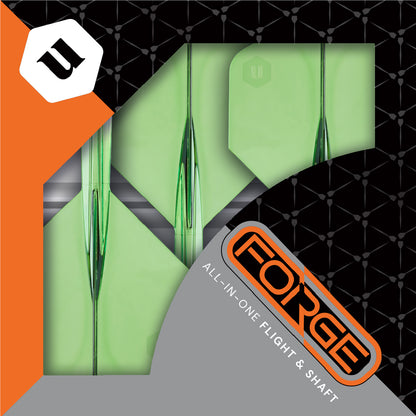 Unicorn Forge Plus Two-Tone Clear & Green Flight System