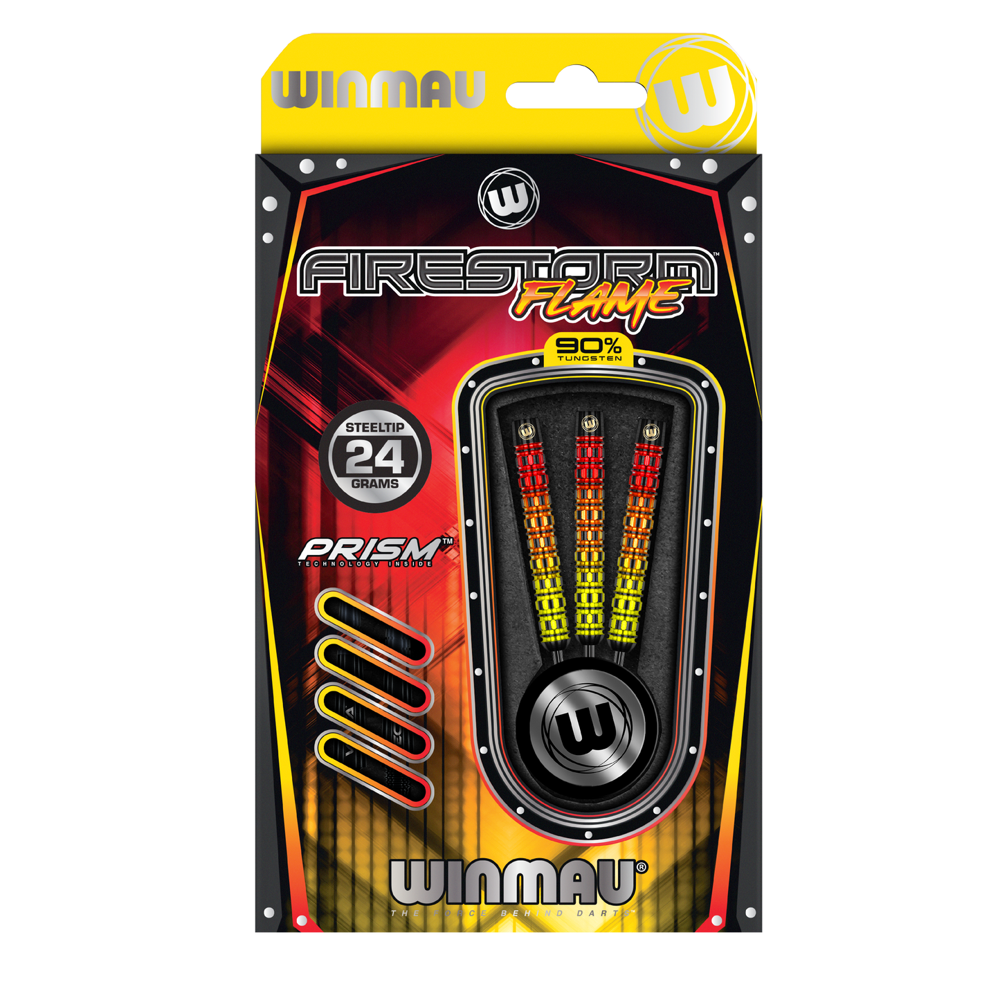 Winmau Firestorm Flame Steel Tip Dart Set image 2