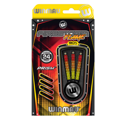 Winmau Firestorm Flame Steel Tip Dart Set image 2
