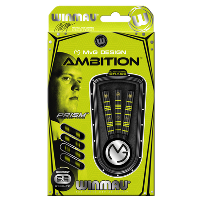 Winmau Michael Van Gerwen Ambition Brass Dart Set image 1