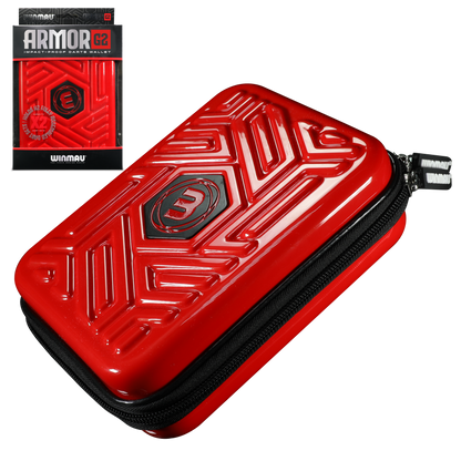 Winmau Armor G2 Red Dart Case image 0