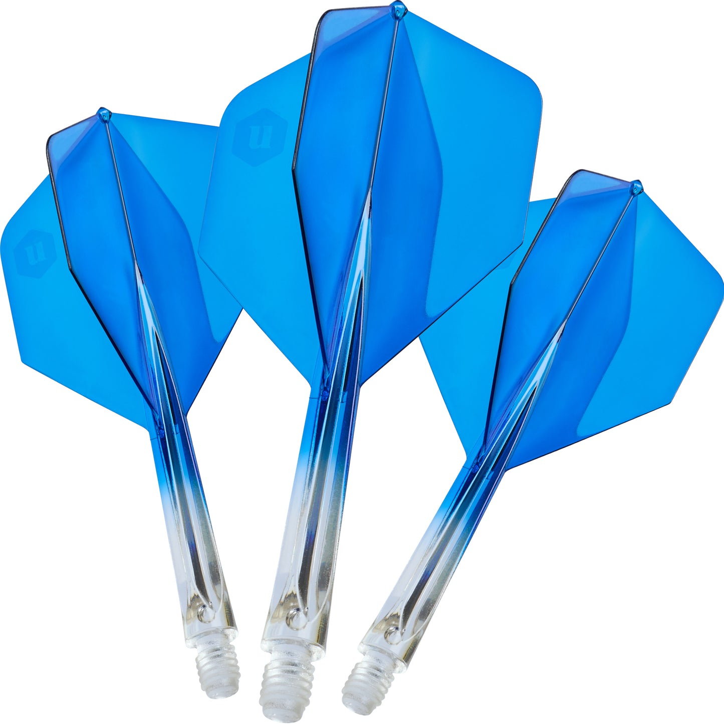 Unicorn Forge Plus Two-Tone Clear & Blue Flight System