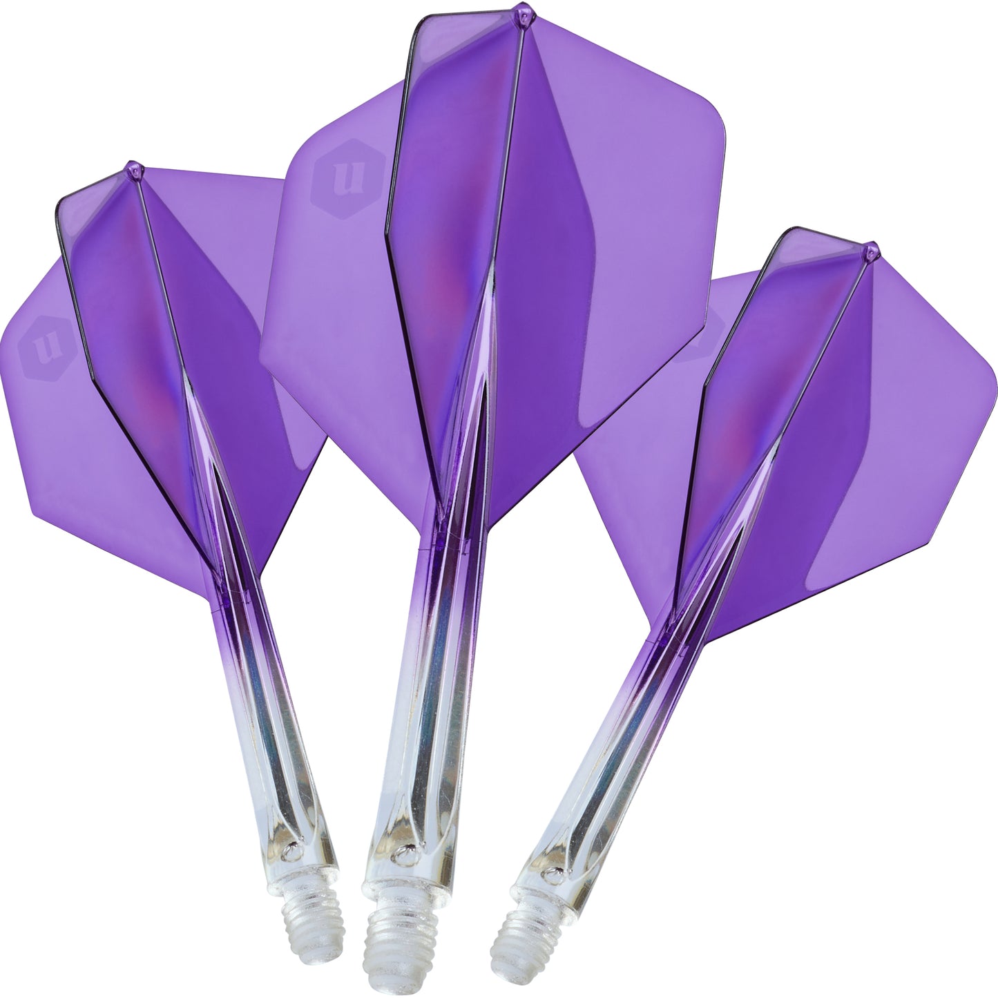 Unicorn Forge Plus Two-Tone Clear & Purple Flight System