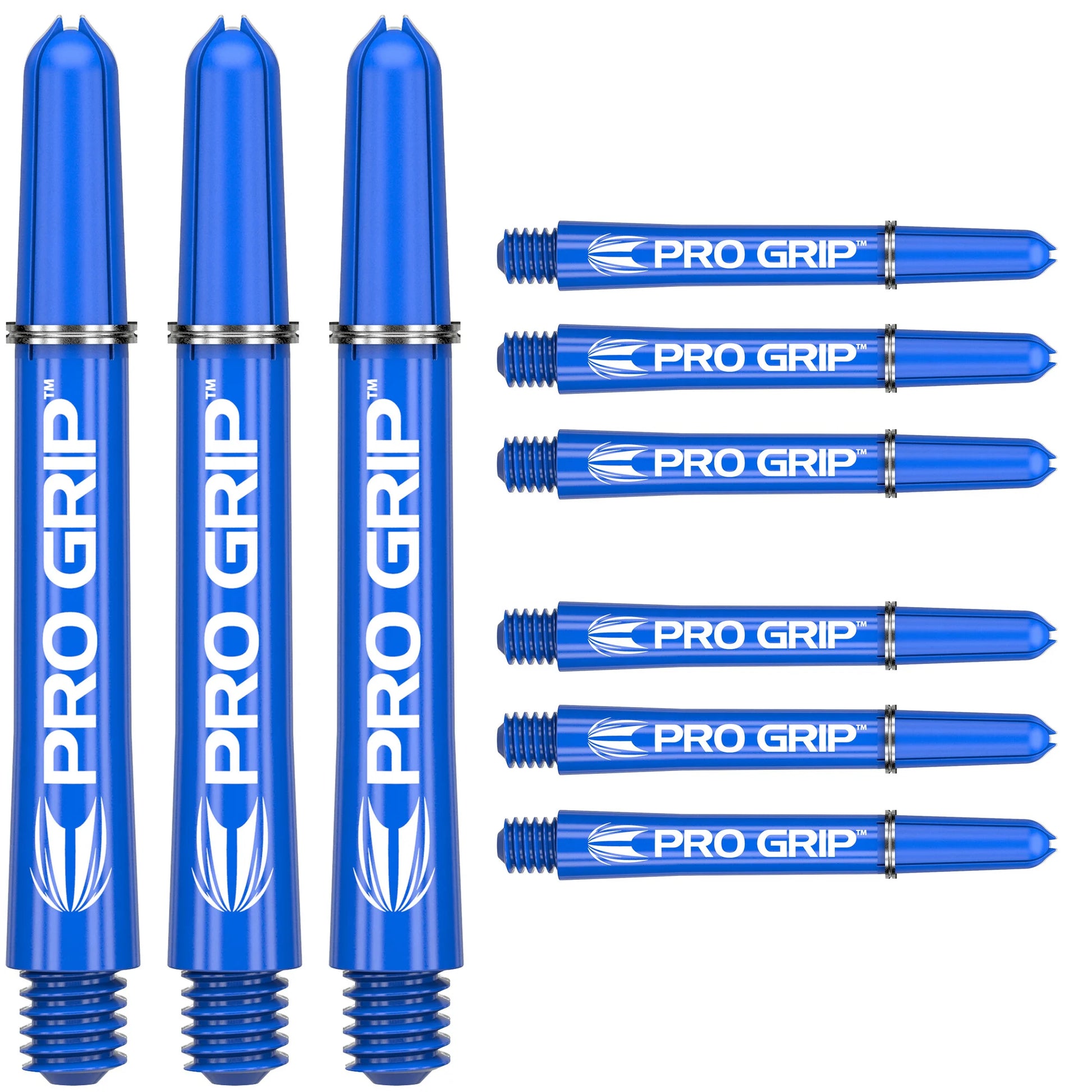 Target Pro Grip 3 Sets Blue Dart Shaft Stem image 0