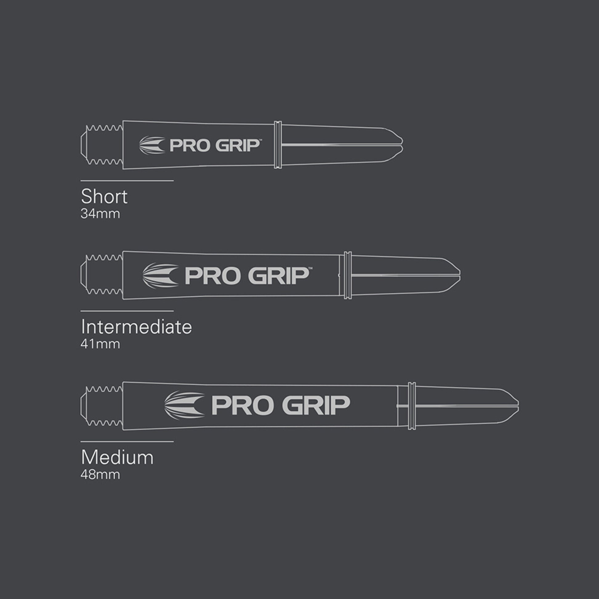 Target Pro Grip 3 Sets Sand Dart Shaft Stem image 2