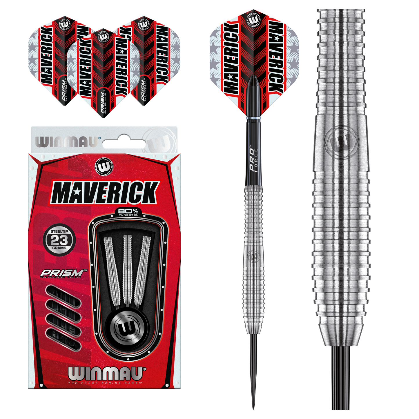 Winmau Maverick Steel Tip Dart Set image 0