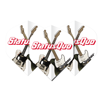 Winmau Rock Legends Status Quo Guitar Dart Flights