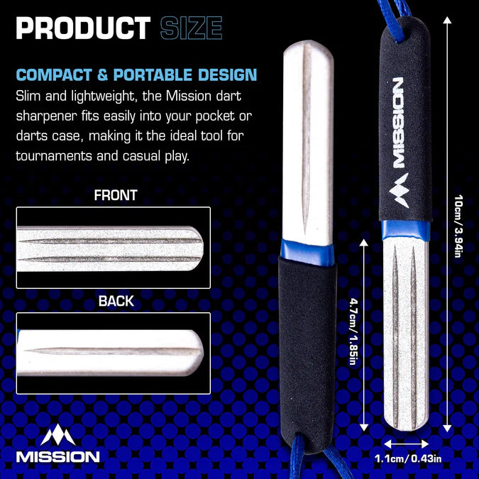 Mission Diamond Large Blue Point Sharpener image 2