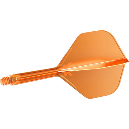 Target K-Flex Neon Orange No2 Dart Flights image 1