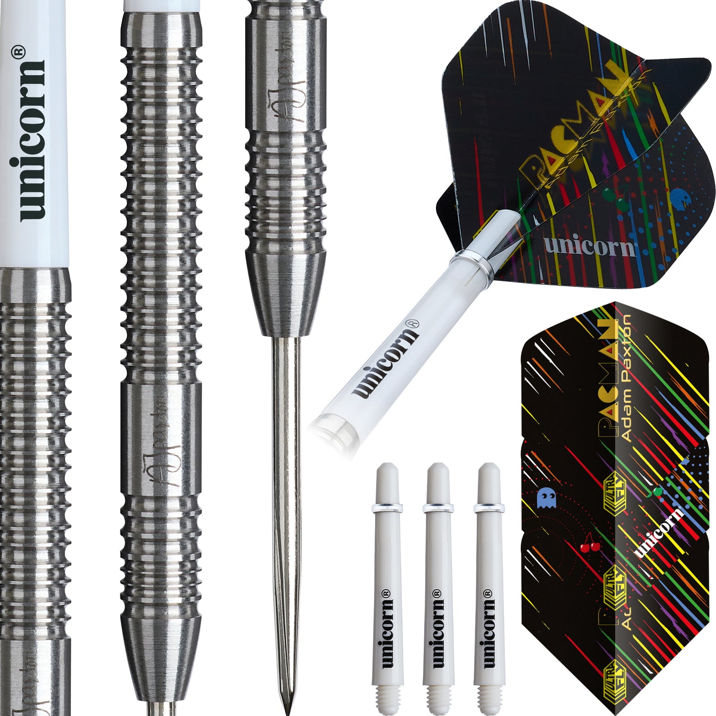 Unicorn Adam Paxton 90% Tungsten Steel Tip Dart Set