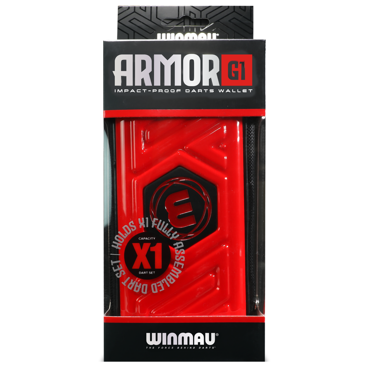 Winmau Armor G1 Red Dart Case image 4