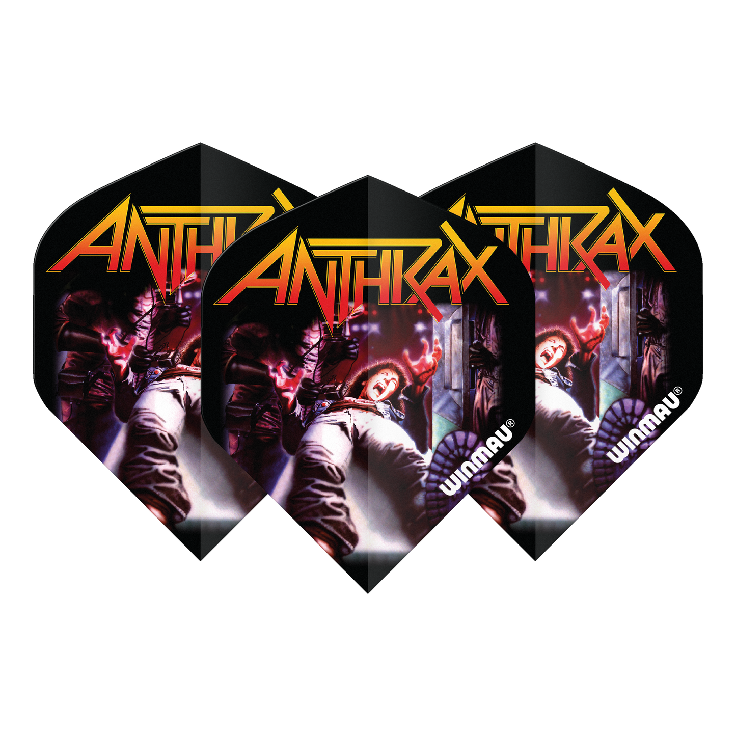 Winmau Rock Legends Anthrax Dart Flights