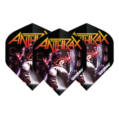Winmau Rock Legends Anthrax Dart Flights