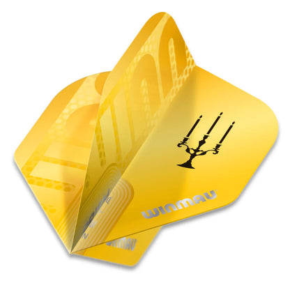 Winmau Bobby George Gold Specialist Prism Delta 100 micron No2 Dart Flights